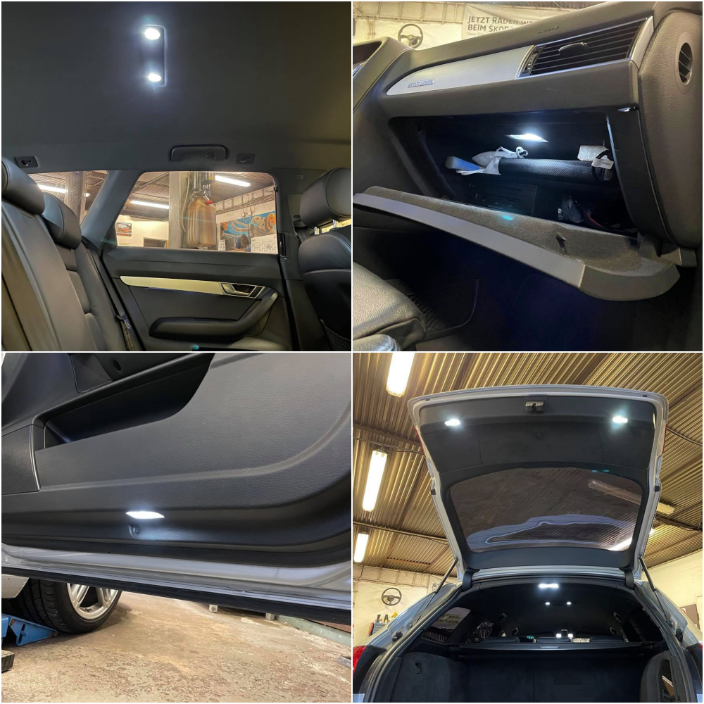 interier collage audi 2